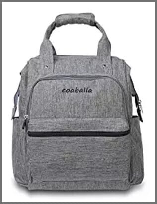 Coaballa Multi-Function Travel Diaper Bag Backpack Organizer - one of the best travel gear for kids