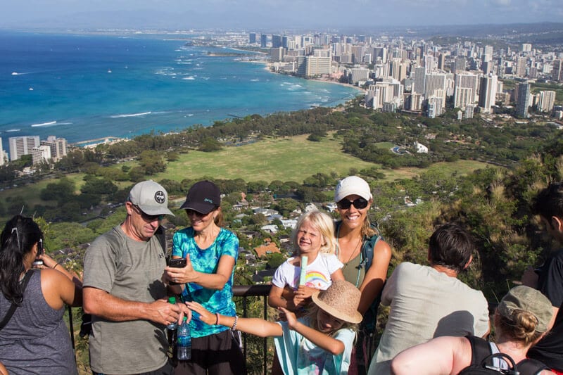 The Diamond Head Walk - one of the best things to do in Waikiki with kids