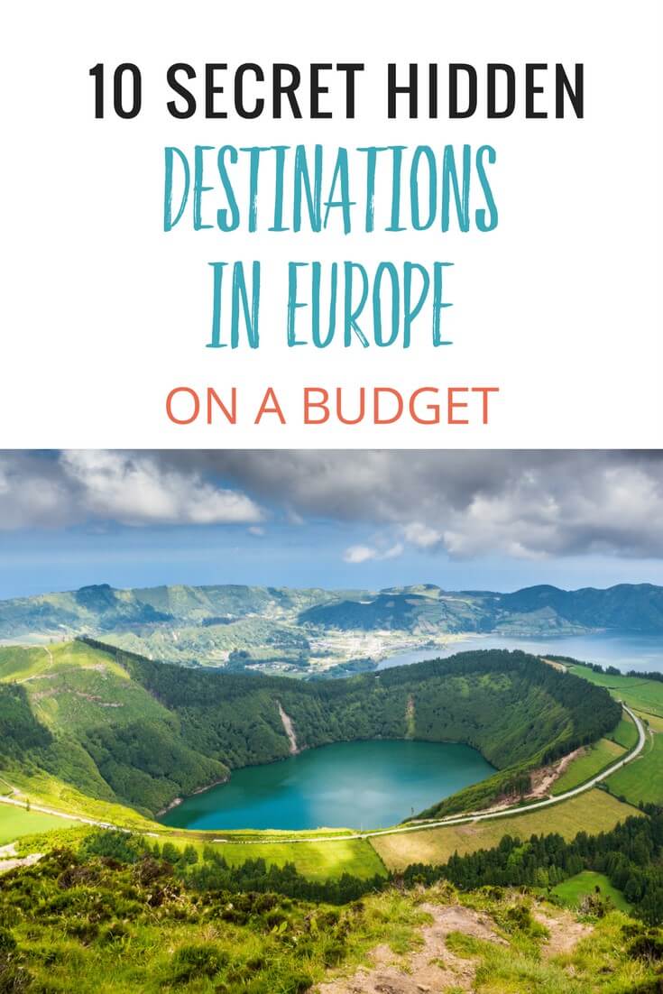 Ready to travel to Europe? These 10 secret hidden destinations in Europe on a budget will make you happy. We're talking accommodation less than €30 a night 