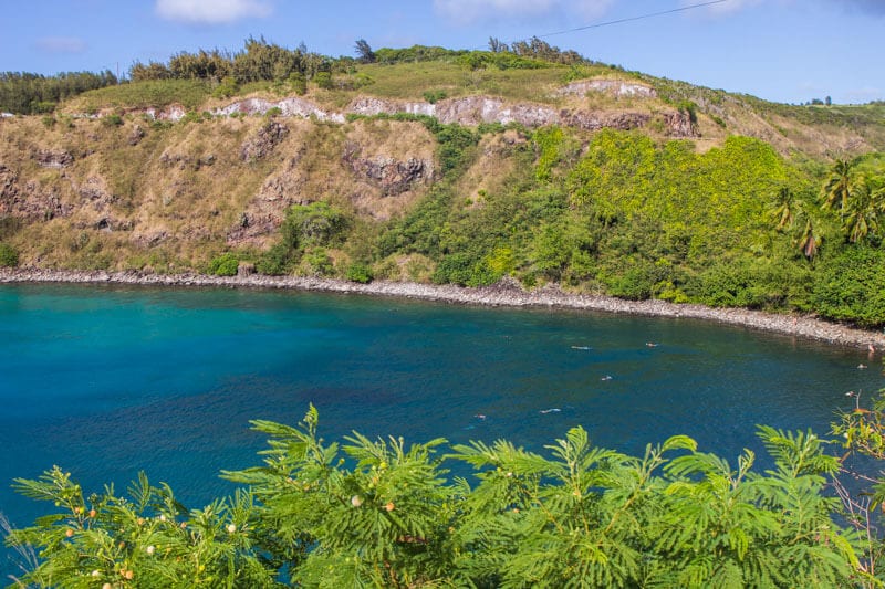 Honolua Bay - Beautiful scenery along the Kaanapali Coast in Maui