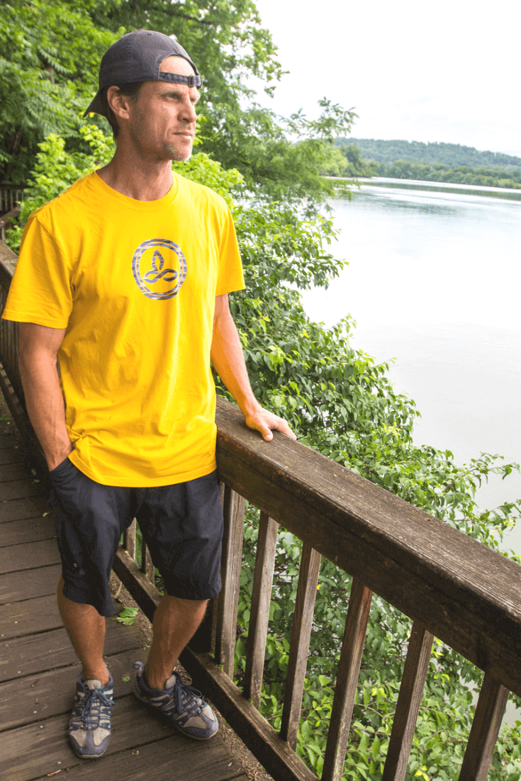 Not only do I love plain yet stylish t-shirts, but I'm a big fan of soft material on my back and this classic Prana shirt complete with Prana logo is 100% organic cotton and fair trade certified and travels with me everywhere - love the amber color!