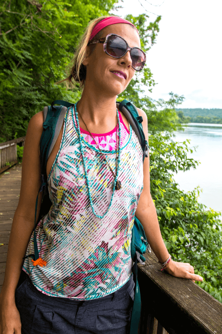 Whether I’m walking in the forest or doing yoga at home, I love my Breezie Tank Top by prAna. Comfy and stylish.