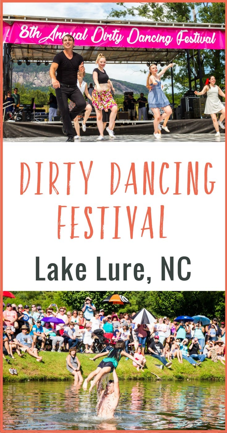 Are you a Dirty Dancing fan? Want to carry a watermelon? You can do that and more at the Dirty Dancing festival in Lake Lure, North Carolina. What a fun event!
