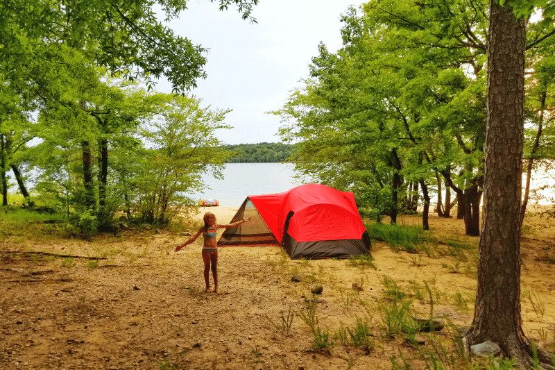 Camping at Kerr Lake NC