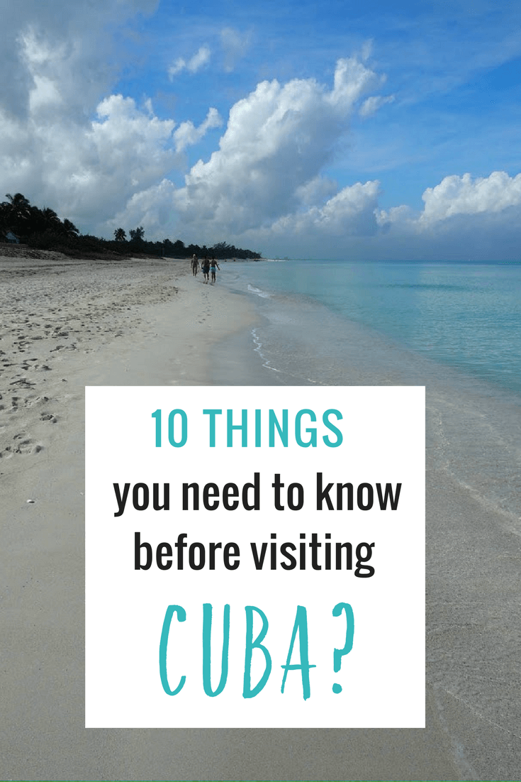 Planning a trip to Cuba? Here are 10 things you should know before traveling to Cuba! #Caribbean #Cuba #CubaTrip