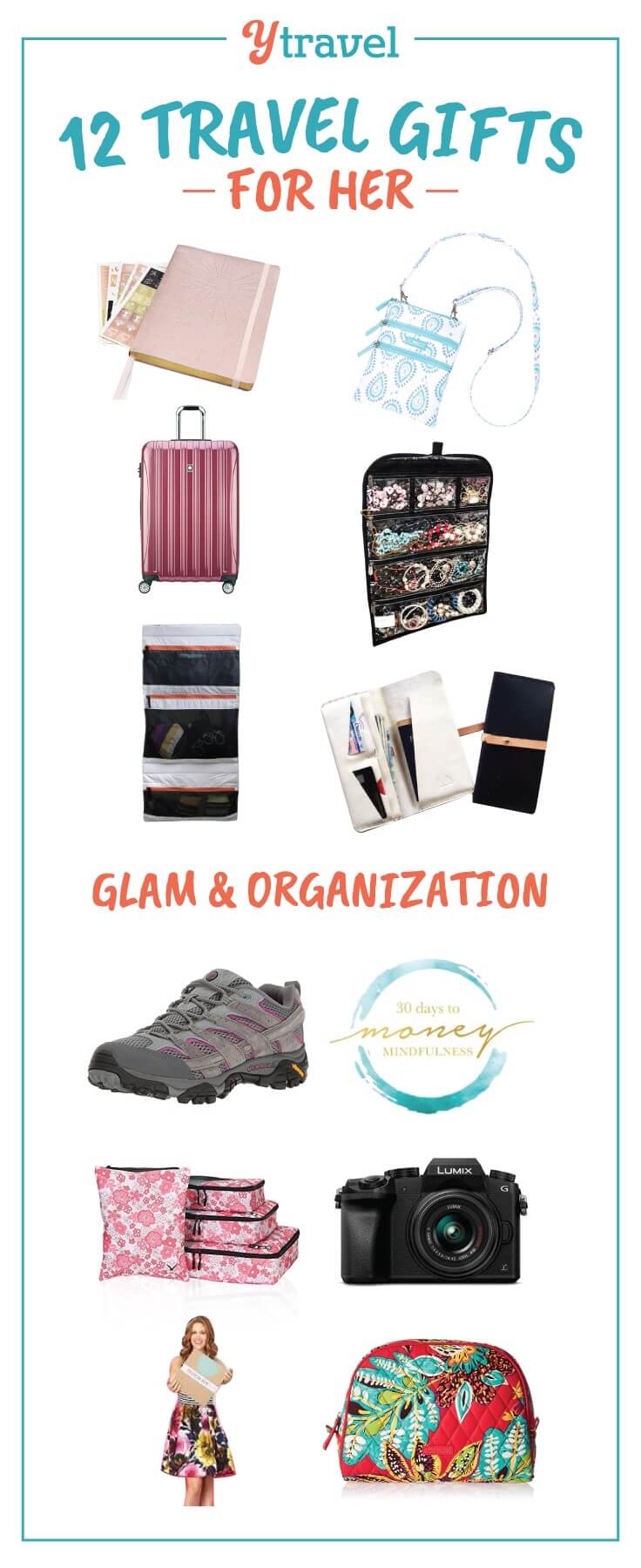 Travel gifts for her. Looking for the best travel gifts for her this holiday season? I share my favorite travel products and services that offer the woman you love glam and travel organization. Great travel gift ideas ahead!