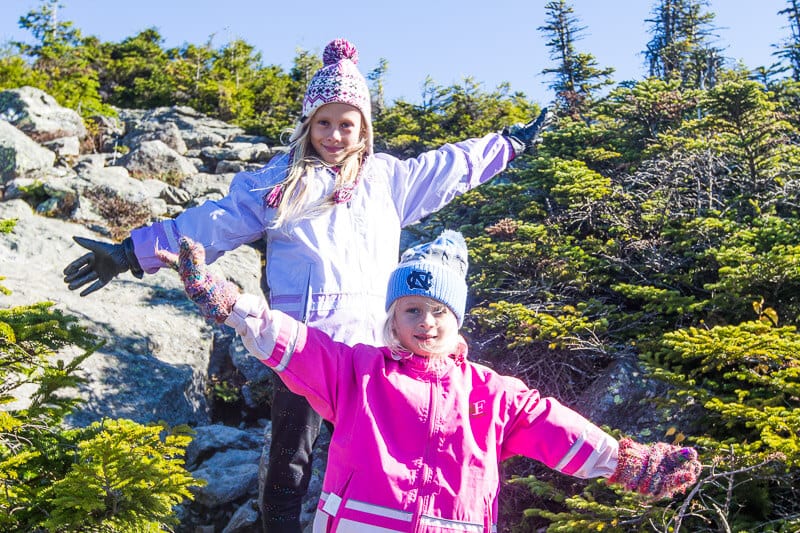 Mount Mansfield family friendly hike Stowe vermont