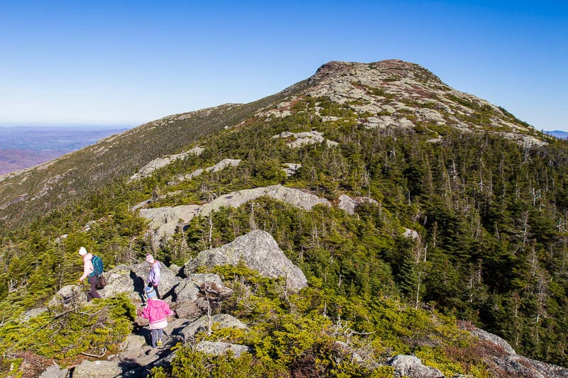Mount Mansfield family friendly Hike Stowe Vermont