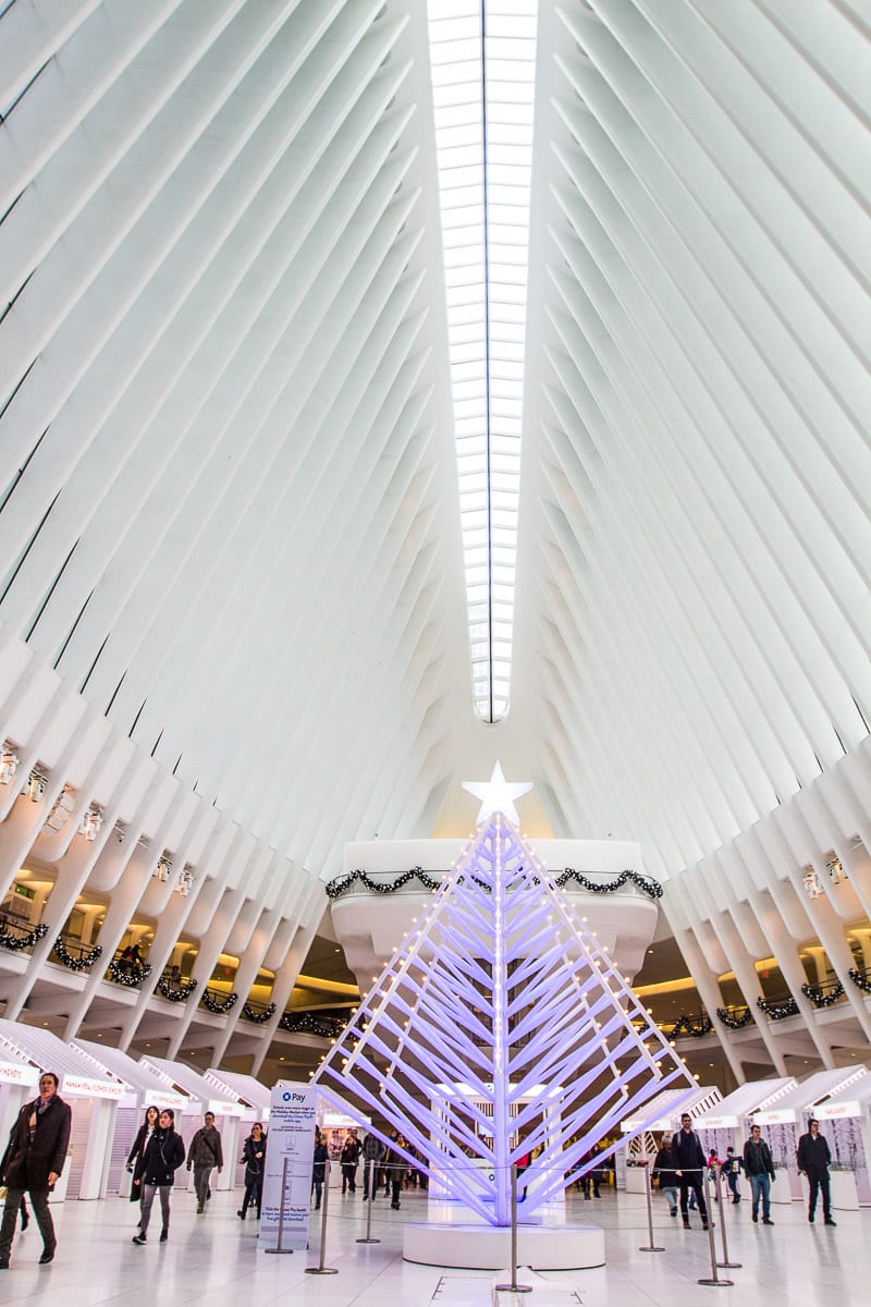 Inside The Oculus at One World Trade Center in NYC