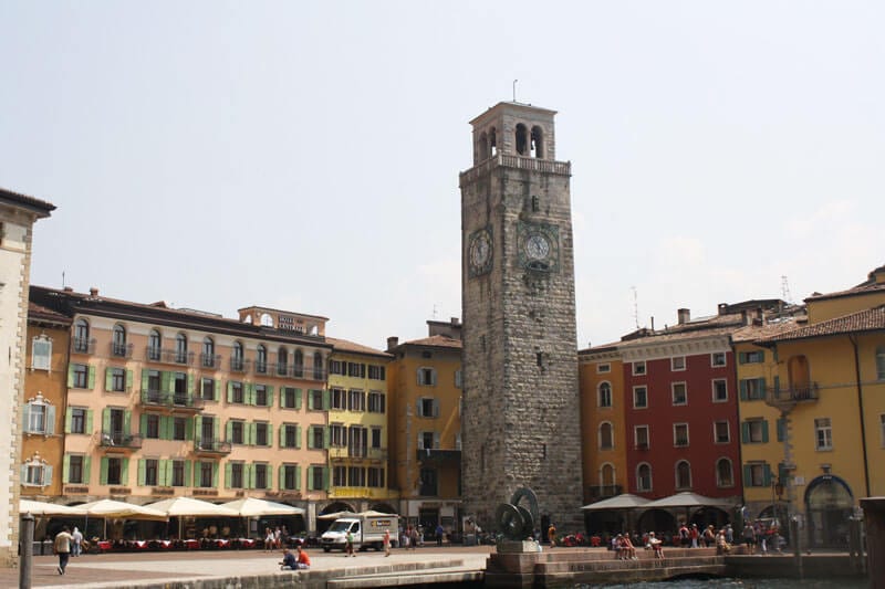 Clock tower at Riva del Garda