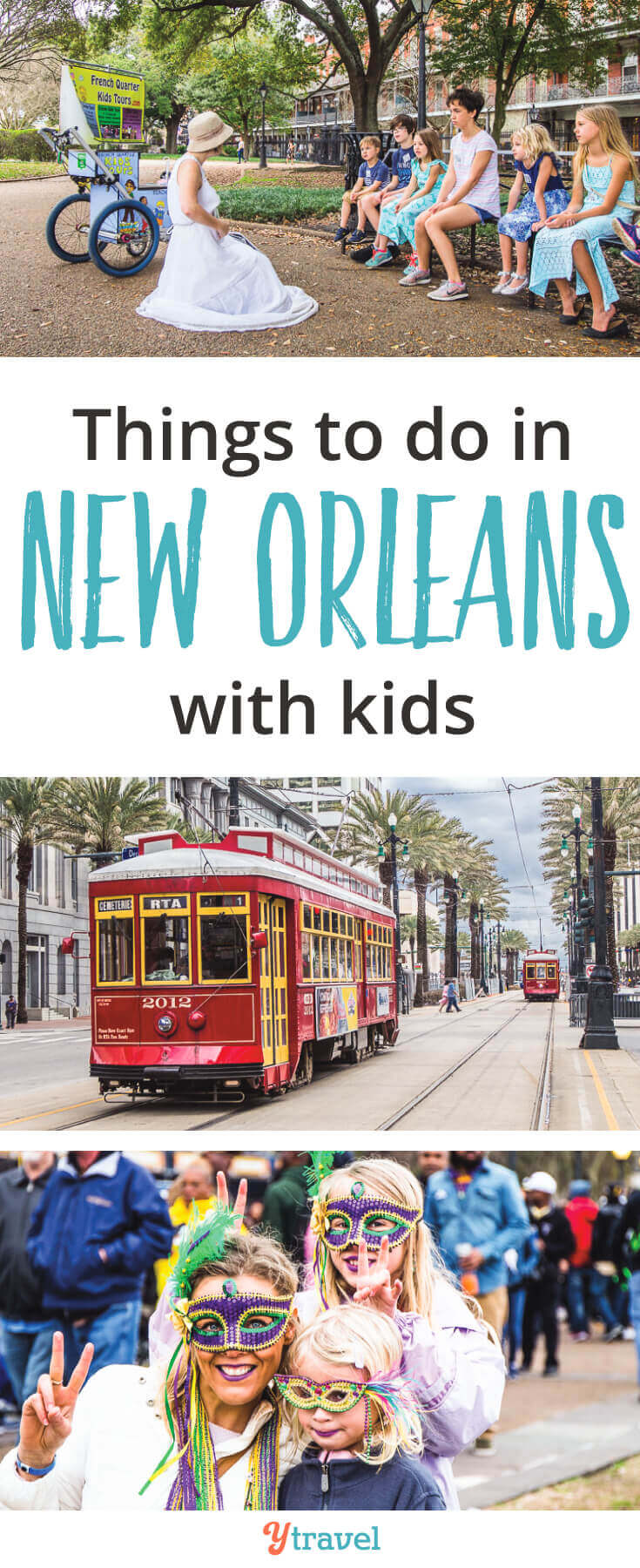 Best things to do in New Orleans with kids. If you are wondering if you should visit New Orleans with kids, check out these 11 activities (and a few extras) and you'll be cancelling the babysitter and bringing the whole family along to NOLA.