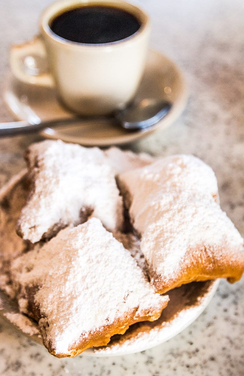 Cafe Du Monde in New Orleans - Don't miss this place and eat the yummy beignets! 