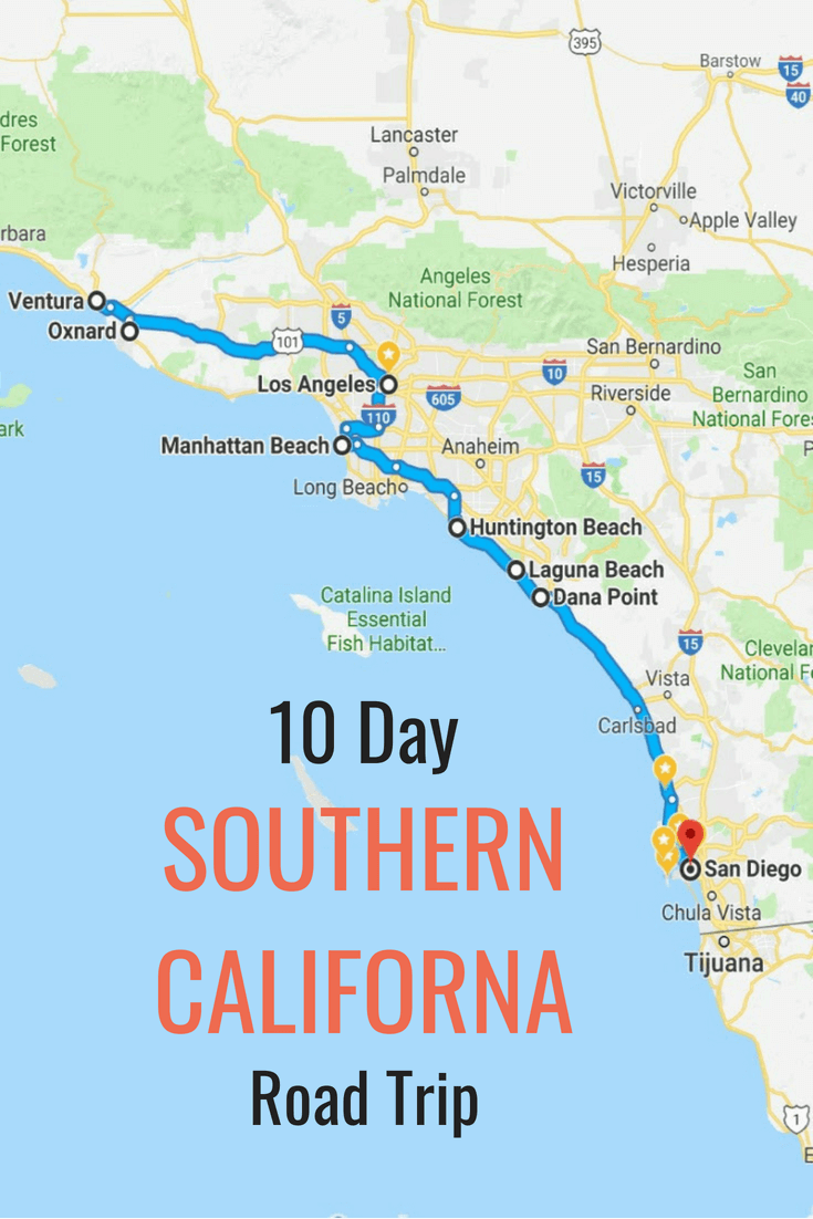 10 day itinerary. Best places to visit in Southern California (beyond Disneyland). Tips for San Diego, Orange County and Ventura County. Plus tips on where to eat, drink, and stay. Click now for all the best tips for planning a trip to Southern California
