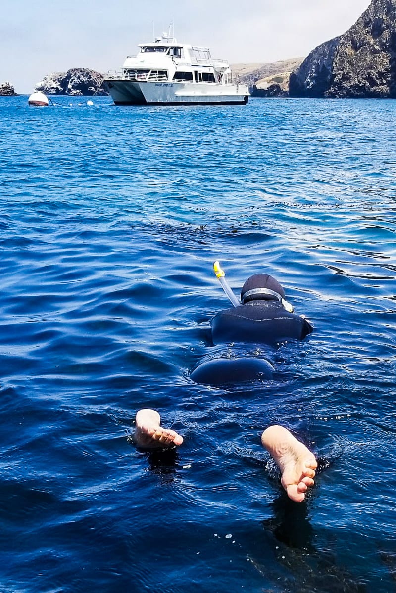 Snorkeling at Channel Islands National Park, California
