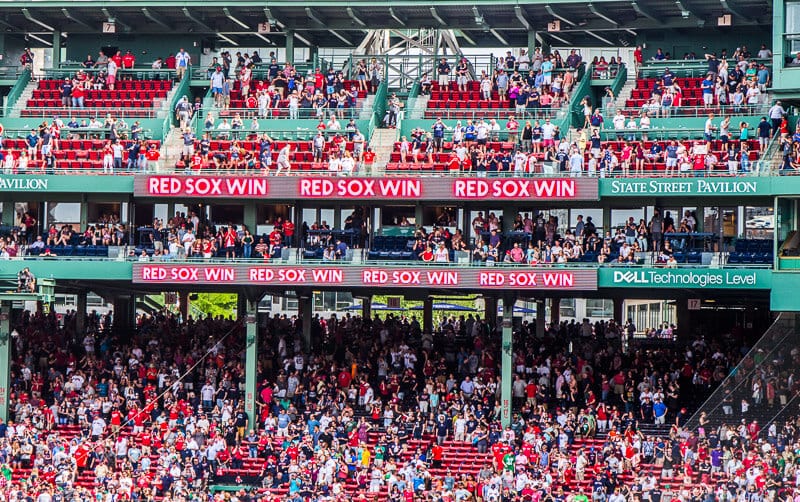 Boston Red Sox game at Fenway Park
