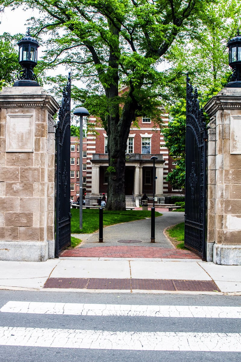 Harvard University campus tour in Boston, Massachusetts