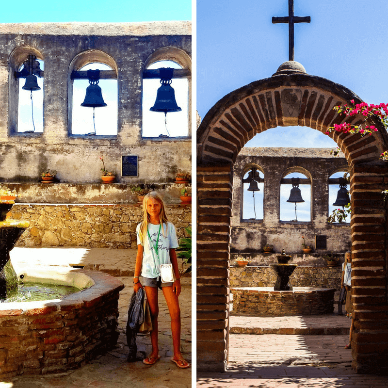 the bells of Mission San Juan Capistrano