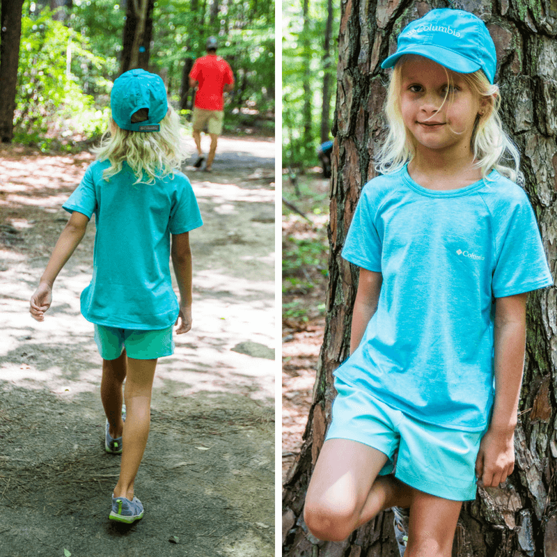 Columbia clothes for hiking with kids - click through to see more Columbia apparel and tips for what to wear for travel and leisure! 