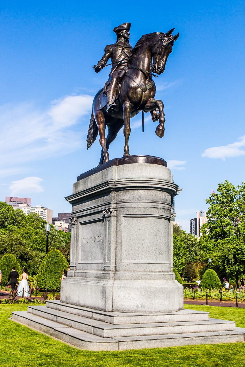 George Washington Monument, Boston Public Gardens