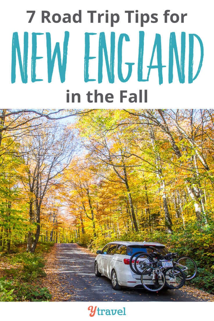 New England Road Trip - 7 tips for doing a fall road trip through New England to see the beautiful fall colors. Start planning your New England vacation now!