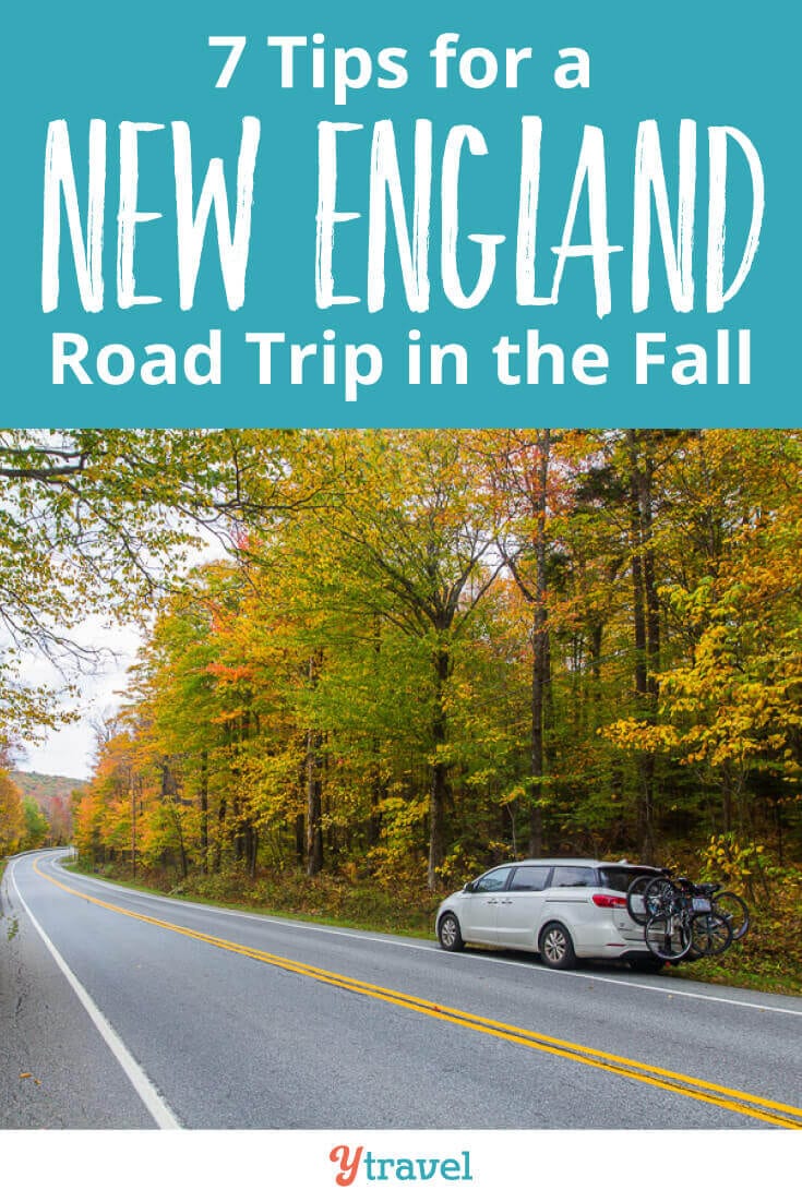New England Road Trip - 7 tips for doing a fall road trip through New England to see the beautiful fall colors. Start planning your New England vacation now!