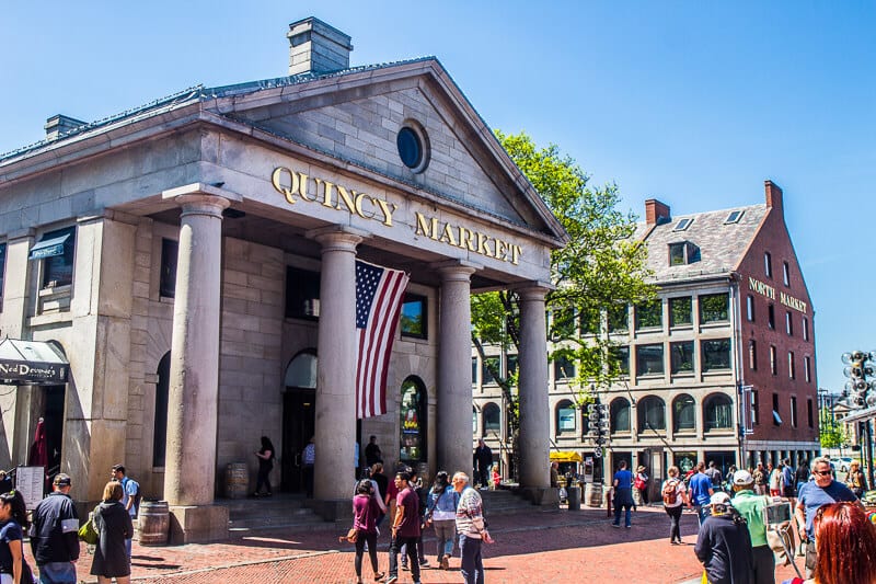 colonial Quincy Market, Boston