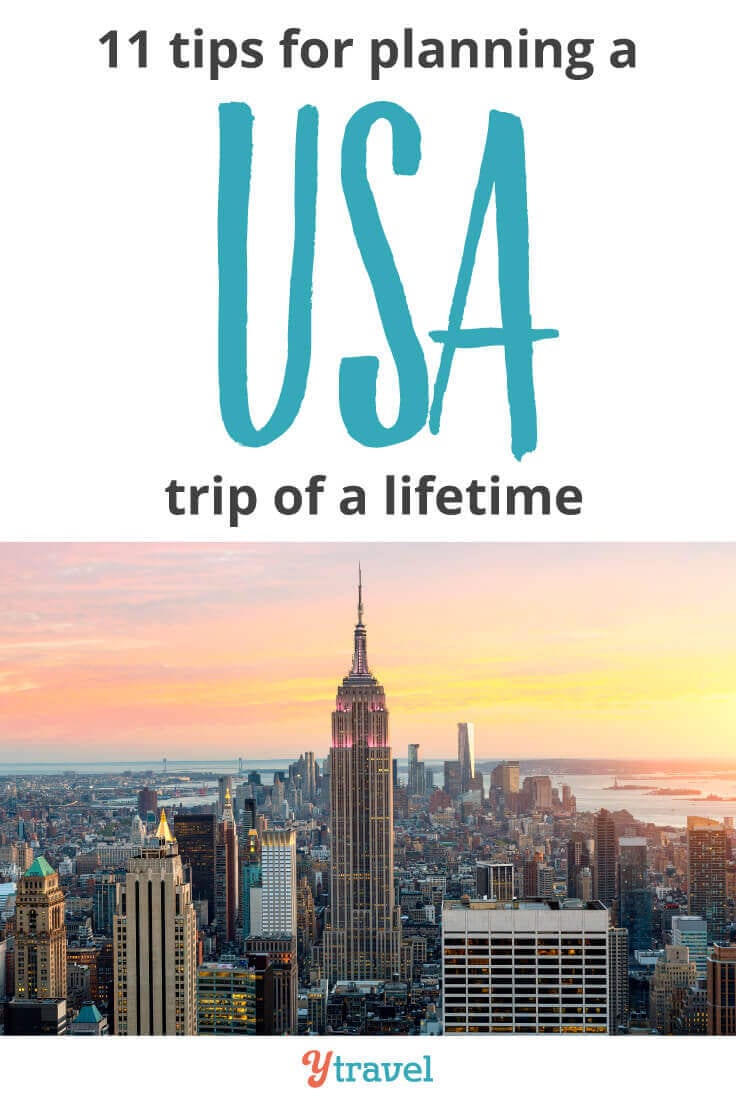 USA Travel Tips - 11 things to know before you visit the USA. Click inside for tips on visas, flights, accommodation, getting around and much more!