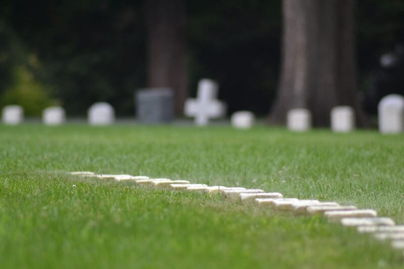 crosses in National Cemetery Gettysburg PA (2)