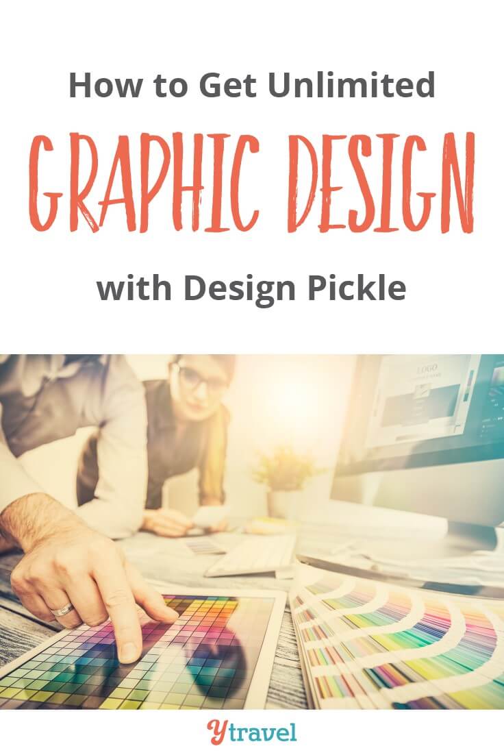 Looking for Graphic Design Help - How does unlimited graphic design for your business sound! It saves me oodles of time and money on design for things like media kits, ads, product covers, pin images and more. Click to read my Design Pickle Review.
