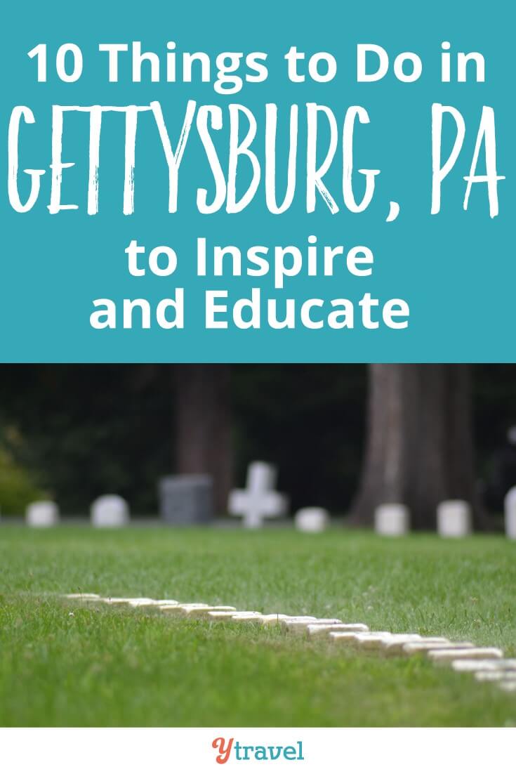 Things to do in Gettysburg PA with kids. There is so much that can inspire and educate in this region. Not just Civil War History and the Battle of Gettysburg, but good food and craft beer. Click to read more!