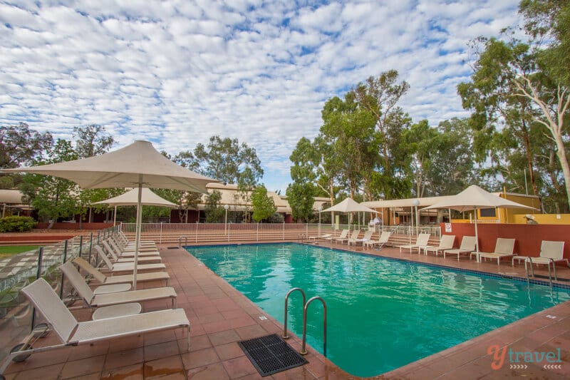 Ayers Rock Resort Yulara Uluru swimming pool