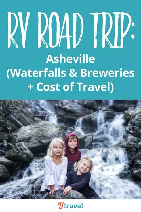 This week on our USA RV road trip, we visit Asheville in North Carolina. We see plenty of breweries and waterfalls. Plus we share our RV lessons and travel costs. Happy pinning