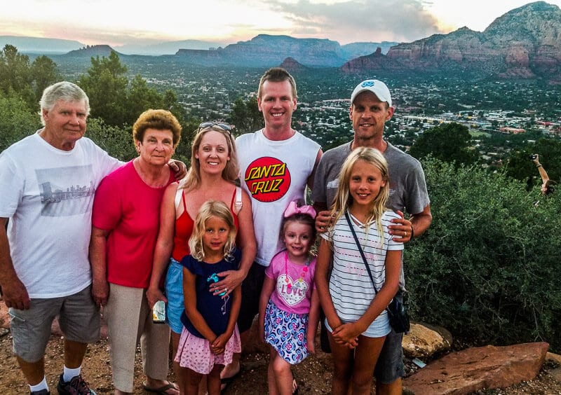 Airport overlook - the top free Sedona attraction for families