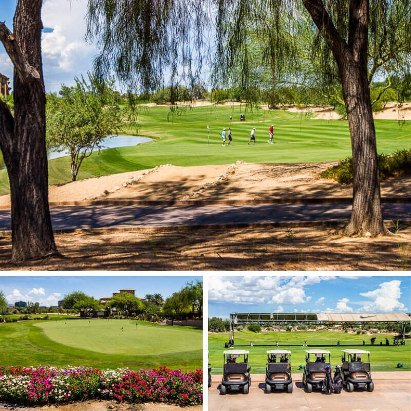 Beautiful golf course at the Westin Kierland Resort in Scottsdale, Arizona