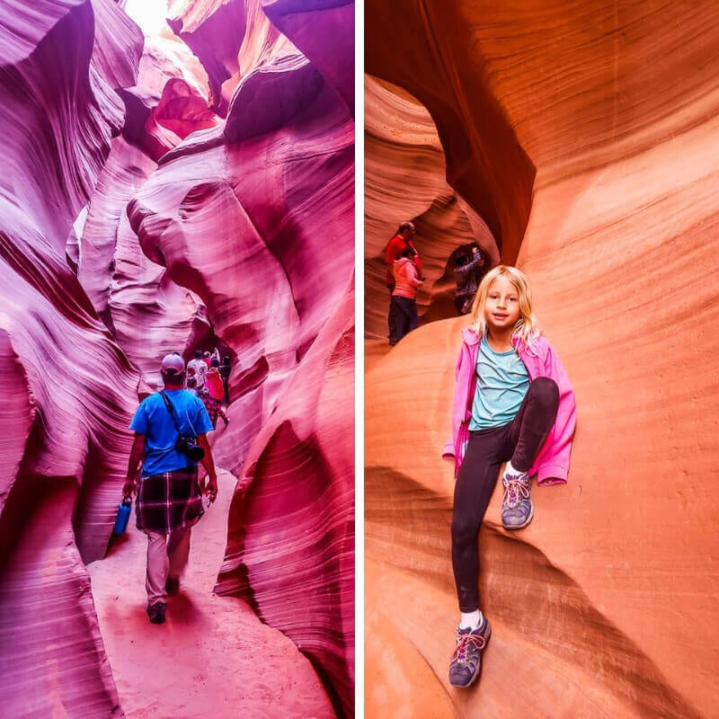 antelope canyon tour in the southwest