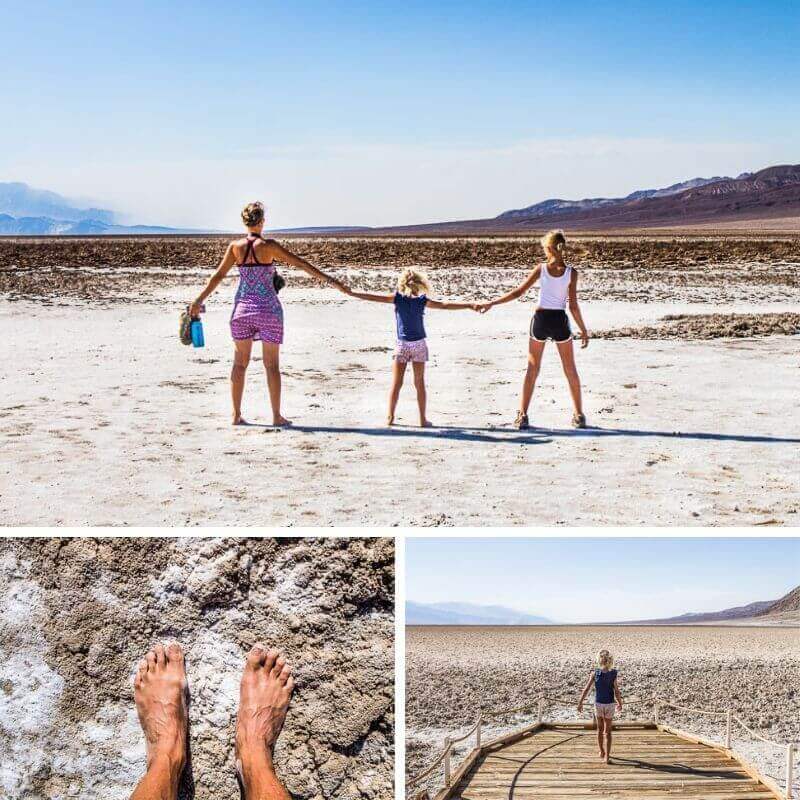 Badwater Basin, Death Valley salt flats