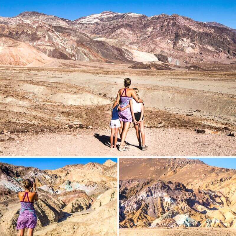 Views on Artist Drive Death Valley