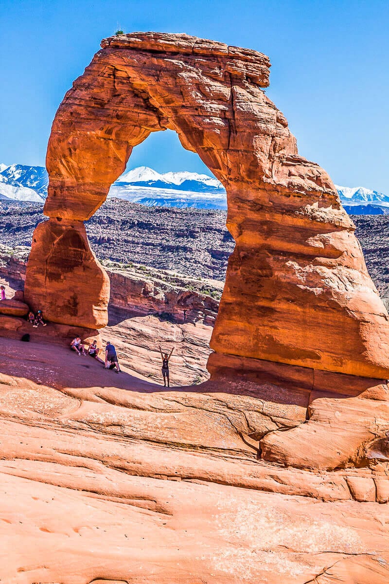 Delicate ARch views are incredible