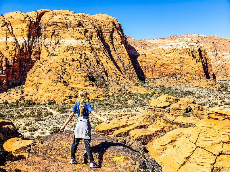 STunning Utah views in Snow Canyon State PArk, St George