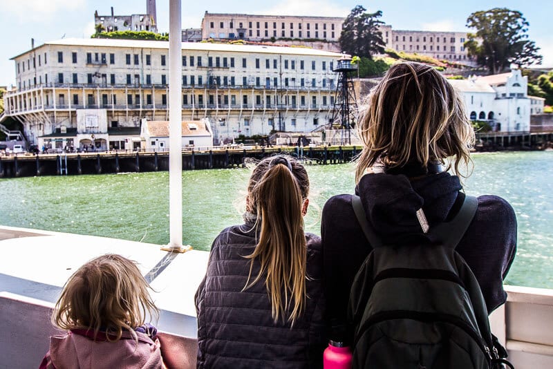 Visiting Alcatraz Island - one of the best things to do in San Francisco with kids