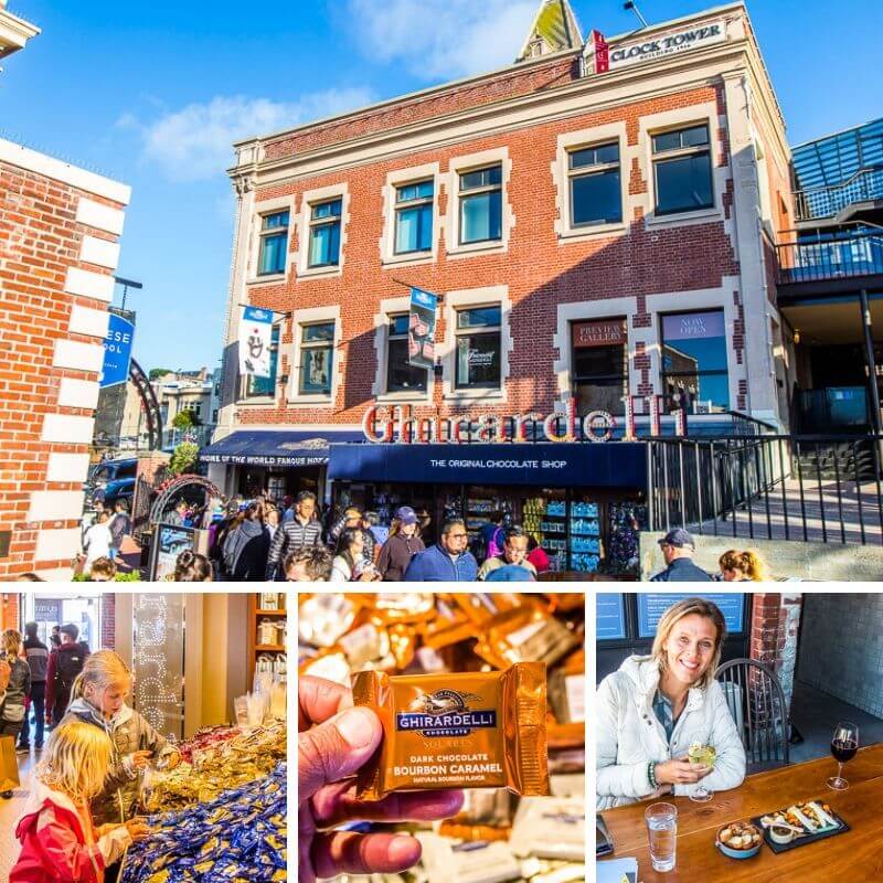 Ghirardelli Square san francisco family activities