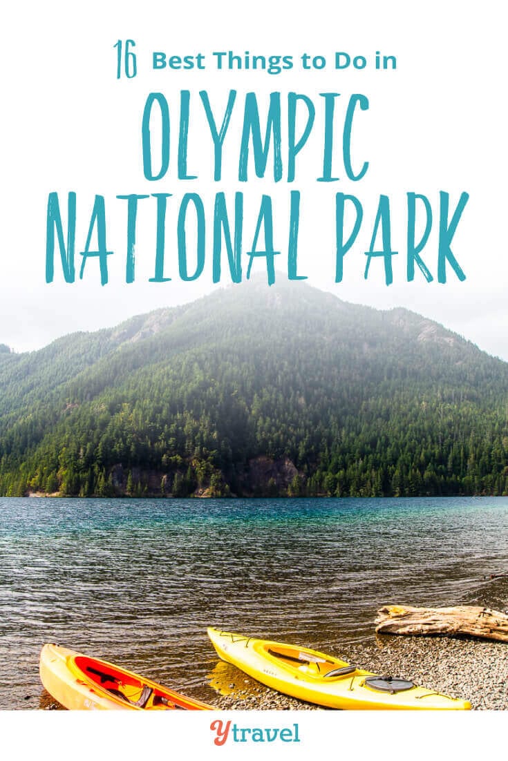 Planning to visit Olympic National Park? Here are 16 of the best things to do in Olympic National park in Washington State including best hikes, lakes, waterfalls, and beaches. Don't visit Washington State without visiting Olympic National Park on your Washington road trip.