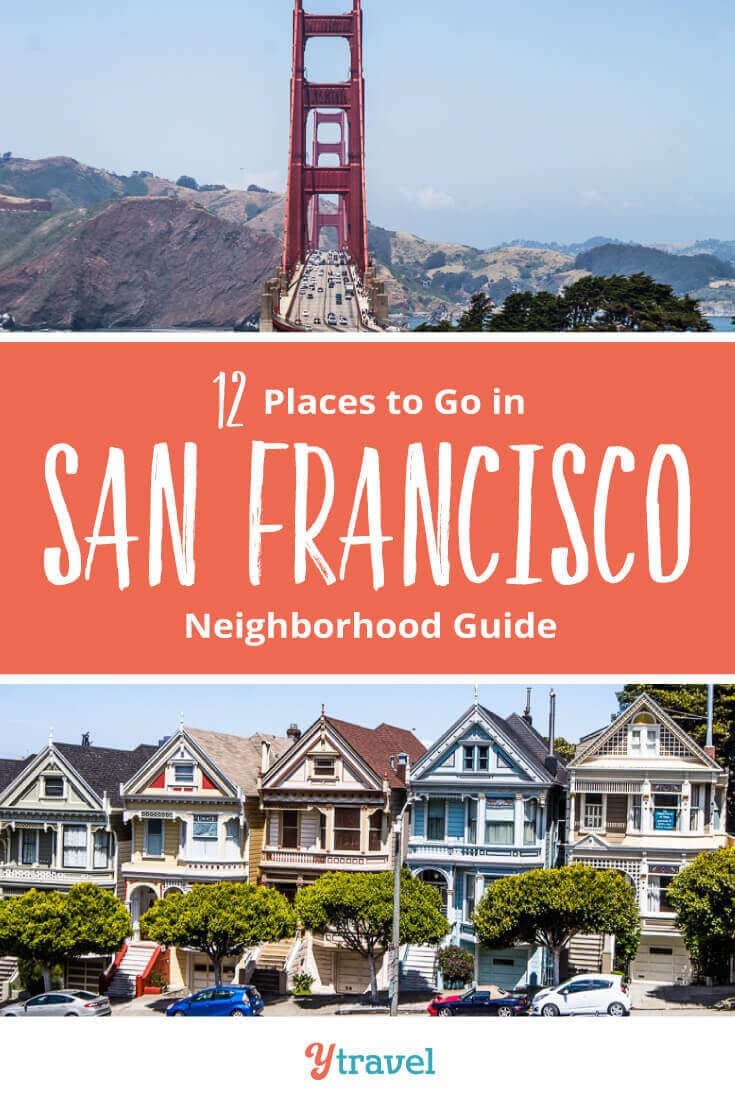 Looking to visit San Francisco? Check out this guide to the best San Francisco neighborhoods. Here are 12 places in San Francisco California including tips on where to eat and stay in each neighborhood. Don't visit San Francisco before reading this San Francisco travel guide.