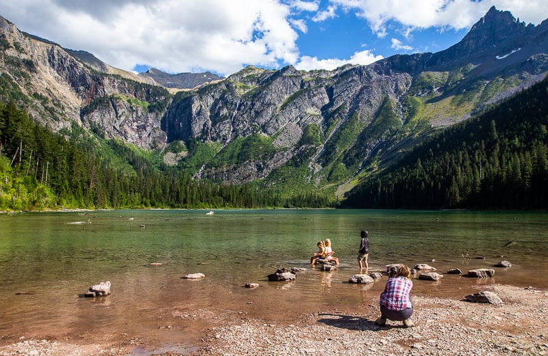 Avalanche Lake - best things to do in Glacier National Park with kids