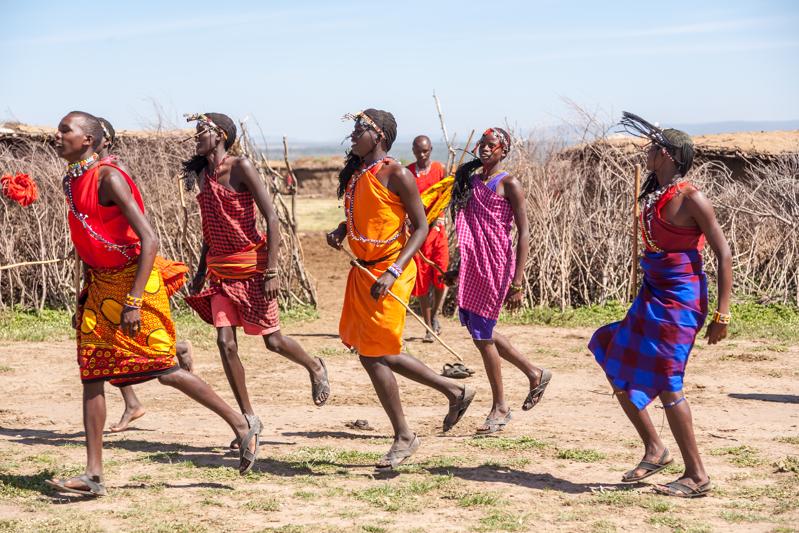 Masai warrior dance