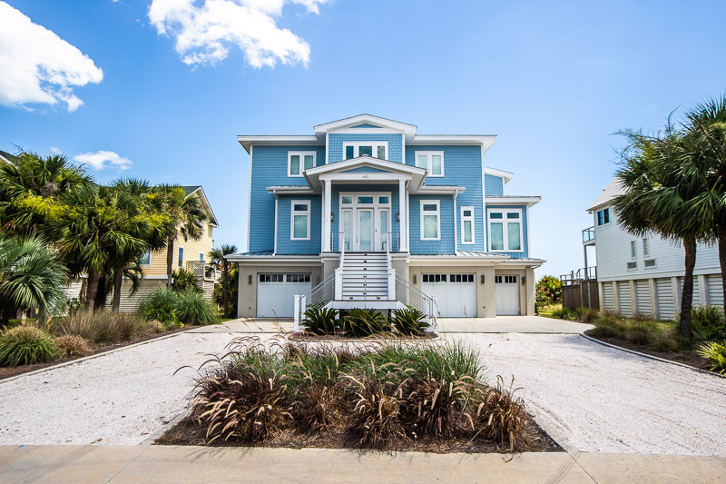 blue beach house on fripp island