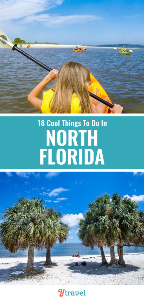 Planning to visit Florida? Why not consider North Florida for a change for fun activities like kayaking, swimming in natural springs, eating fresh seafood, and beaches. Here are 18 fantastic things to do in North Florida.