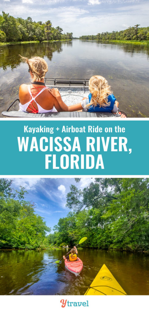 The Wacissa River in Florida offers incredible adventure like kayaking and airboat rides. One of the most beautiful placs to visit in Florida near Tallahassee and Monticello.