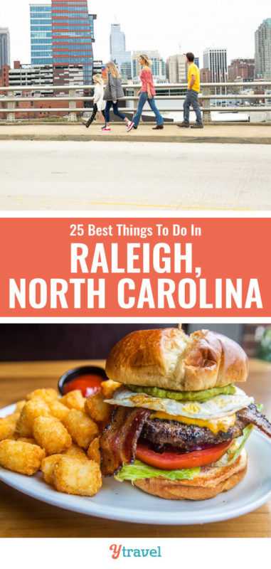 When you visit Raleigh, put this list of 25 things to do in Raleigh NC on your itineray for the best attractions, where to eat and drink, and where to stay. Don't visit North Carolina without coming to the capital city!