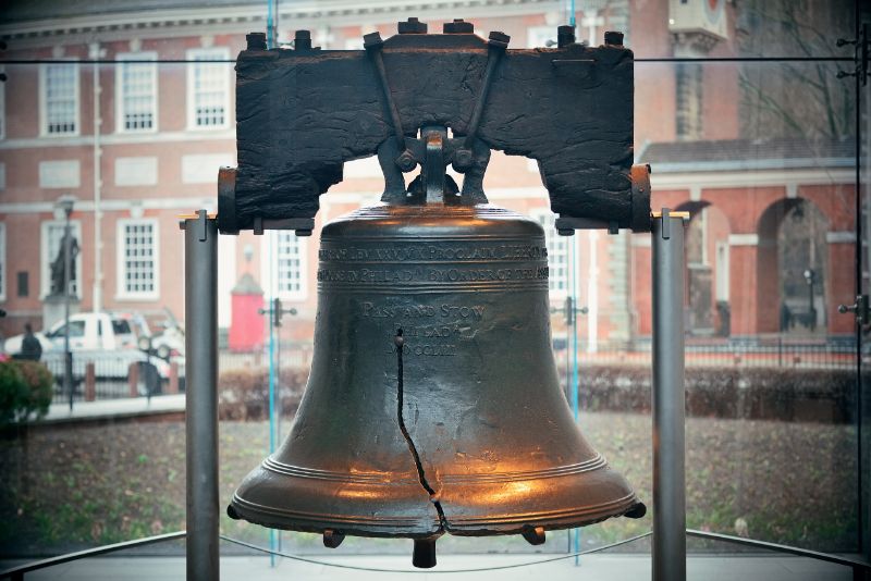 The Liberty Bell Philadelphia revolutionary road trip